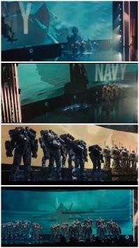 Мне это напомнило презентацию Хаммера из "Железного человека".