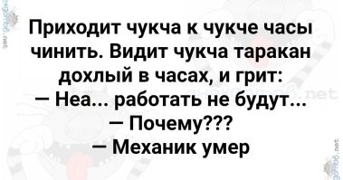 Это механик. Не мешай ему.