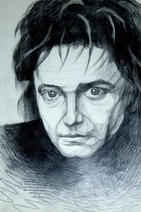 Мой рисунок в 13 лет ... а сейчас вообще не рисую )))