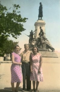 Памятник Тотлебену. Севастополь. Июнь 1961г.