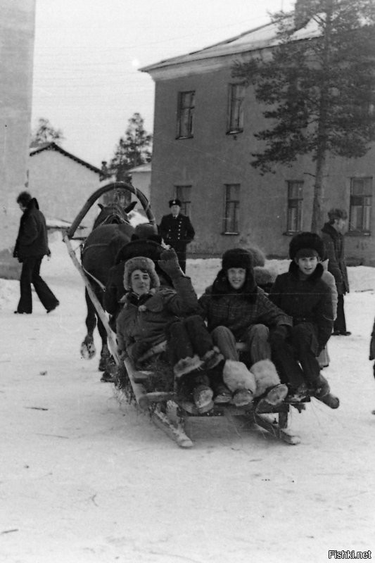 Ностальгические фотографии Советских зимних забав и просто интересных снимков