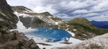 До Кратерного ещё 2 перевала..... после вот этого