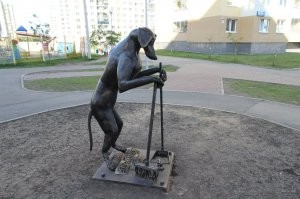 Пёс убирающий за собой. Екатеринбург.
Почувствуйте разницу!