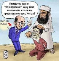 Зря Вы так о самой "мирной религии"! (Сарказм)