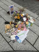 Положить презервативы на "мемориал" гуся - это креативно. Хорошо хоть не использованные...