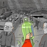 "в Питере пить , в Питере тире пить..."  Шнур