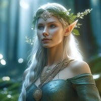 вот эльфийка