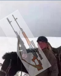 Или ствол от СВД.