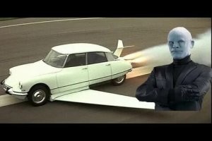 Ситроен DS ещё и летать умел