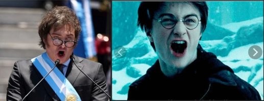 Да у них президент постаревший упоротый Гарри Поттер...