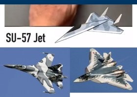 Так-то, больше на Су-27 похож.