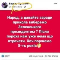 А при чём здесь Зеля? Вы ставите телегу впереди лошади. Кого бы тогда не "выбрали", результат был бы тот же. Только клоун был бы наверху другой. Возможно, не такой убогий и смешной, но больше ничего бы не поменялось.