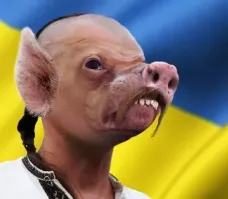 Может це беженец пытается ассимилироваться?