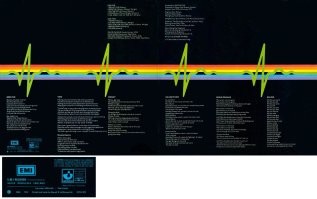 так в этом то весь смысл: у Пинков концептуально не весь спектр:  простота изображения   ответ Ричарду Райту, который попросил изобразить на обложке что-то "простое, смелое и драматичное". А по поводу символики, я бы даже сказал символизма: Speak to Me отсылкой к которой как раз и относится данное изображение, для меня прочно ассоциируется с тем чувством когда ты стоишь на скале метрах 7 над волной и готовишься ухнуть в пучину. В пучину страхов, надежд, удовольствия, безумия и прочего - все то, про что этот альбом и написан. Но главное, это новое начало и звон пульса в ушах. Это то, что вкладываю я, у автора (Сторм Торгерсон) обложки был несколько другой смысловой посыл.