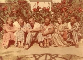 В крымском санатории. 1950ые.