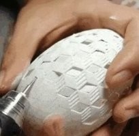 Ха, дремелем.. А голыми пальцами слабо?
