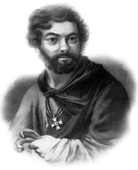 Зря они опираются на портрет Доу.  Он нарисовал Дениса в 1828 году, по прошествии многих лет.
В 1812 Давыдов выглядел моложе
