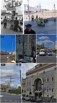 Три Вокзала. 
Возле Казанского.