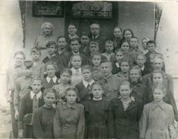 Каширская семилетняя школа. 1961г.