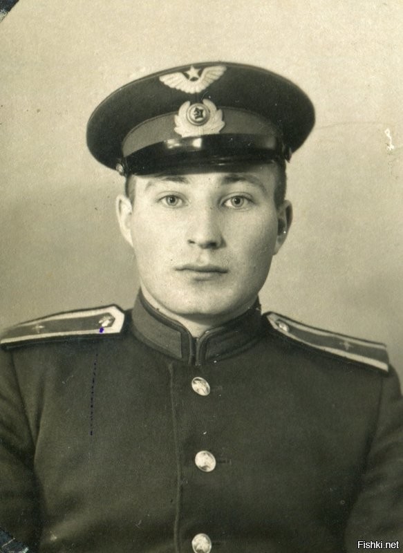 Курсант 8ой ВАШПОЛ.1954г. (военно-авиационная школа  первоначального обучения лётчиков).