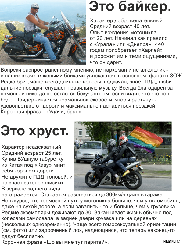 Мотоциклист запечатлел свой стремительный полёт