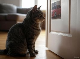 Это говорят коты тупые, орут чтобы им открыли дверь для того чтобы не войти. А купить автомобиль чтобы не ездить, как вам? ))