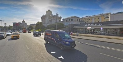 Конечно! Это дом Пашкова. Вот, примерно, тот же ракурс на панорамах.