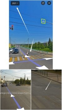 Да, вы правы. 
В 2021 году там было только на лево, по левому ряду. 
Сейчас прямо тоже можно. 

На фотографии 2024 года, видно остатки разметки после перекрёстка. 
На фотографии 2021 года, разметка свежая и хорошо видна. 

Значит рег не виноват. 
После перекрёстка тоже две полосы, как и до перекрёстка.