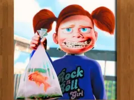 Грызун сделал уютное гнездо в волосах девушки