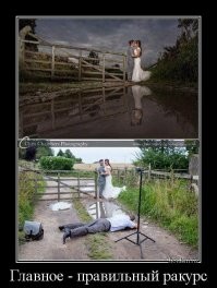 Главное - ракурс.