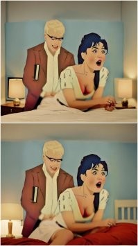 Ну или дать волю нейросети и сделать так.