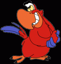 Небось ещё и разговаривает?

А у попугаев что, зубы появились?