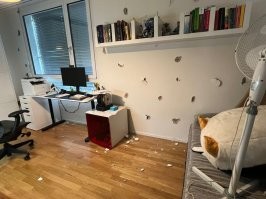 В нулевые, одногруппник рассказывал что сосед его соседа прикручивая профиля в своей квартире (делал звукоизоляцию) вот так пробил ему стену, он сразу ничего не сказал, а когда тот закончил ремонт стал забивать дюбеля обратно, в итоге закончилось все мордобоем.
