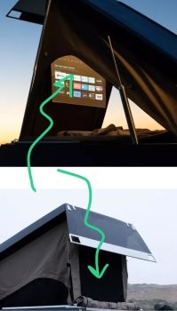 Особенно клёво будет смотреть кино на колышущейся на ветру тряпке.