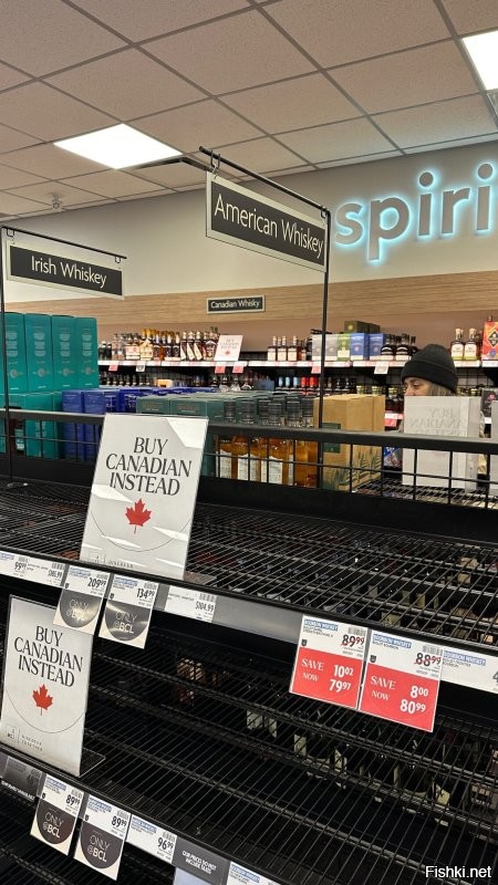 Нет Андрей вы ошибаетесь , это торговая война которую развязал Трамп в мире!! Он хочет сделать США обратно великой, но за счет своих союзников. В Канаде всю продукцию американцев поубирали из полок магазинов. Сейчас выставлю фотки. Это называется - ОТВЕТКА....