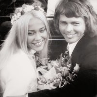 1971 год: свадьба Агнеты Фэльтског и Бьорна Ульвеуса (ABBA)