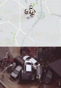 Авария в стиле фильма "Такси 2"
