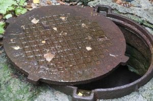 не буду в политику. Но, чисто технически, ведь люк можно перевернуть? Он же с обратной стороны ровный?
