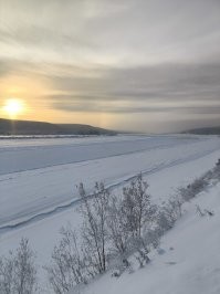 ЗЕМЛЯ
рассвет в -50С