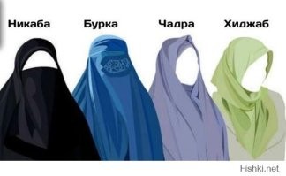 В сортах хиджабов автор наверное не разбирается, но это не хиджаб.