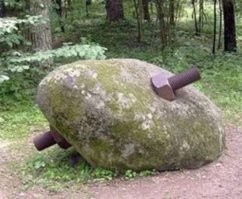 Ой, ну что за проблема. 
Сразу сделать быстрозаменяемые. 
На болтах, например. 
Раз в год менять. ТО, так сказать. 

Ну или сразу, с запасом их налепить. 
И менять раз в десятилетие.