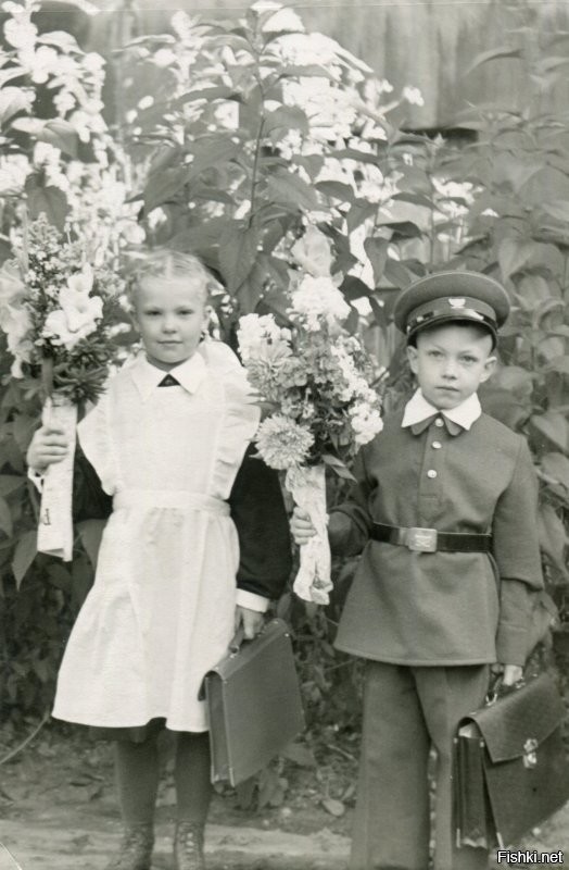 Первое сентября. 1950ые.