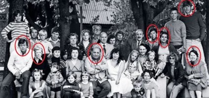 Н.Караченцов, Т. Пельтцер, Е.Леонов, А.Збруев, И. Алфёрова, А.Абдулов, В.Орлова - больше не знаю, хотя лица знакомые.