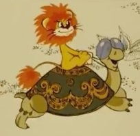 Черепаха шокировала кота