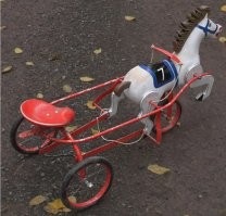 Даже не знал, что такие были!!! Видел автомобили Москвич. У моего сына был в 1986г. А у меня был конь педальный!!