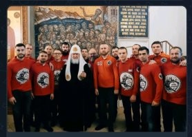 Братва прибыла!! Кто здесь оскорбляет церковь и чувства верующих?!!!