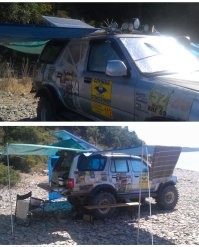 Солнечные батареи не выделяют тепло. Они нагреваются от солнца. 

Если что, я как бы немного в курсе. :)