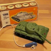 Это не радиоуправляемый танк.