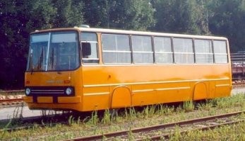 "Икарус" на ж\д ходу.