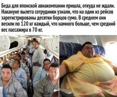 В сети завирусилась фотография пассажира, который с трудом уместился в своём кресле